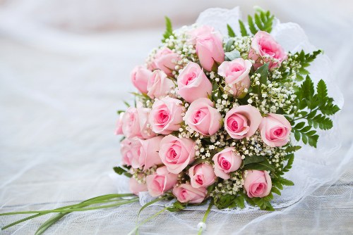 Beautiful bouquet of assorted flowers arranged elegantly