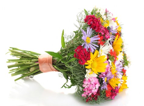 Seasonal flower display available for delivery